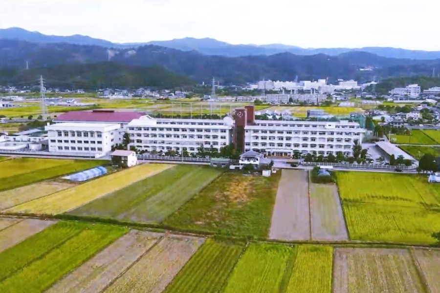 田園がひろがる広大な土地
