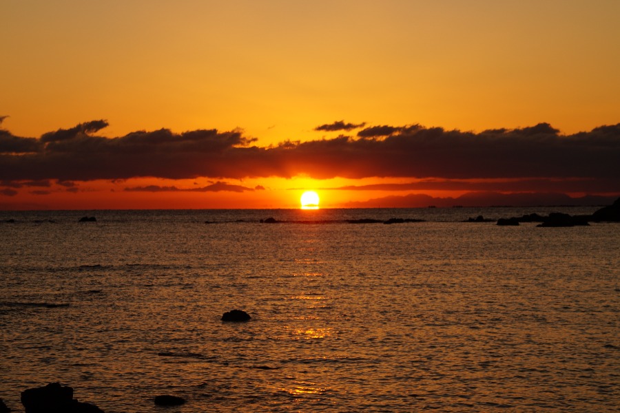 だるま夕日