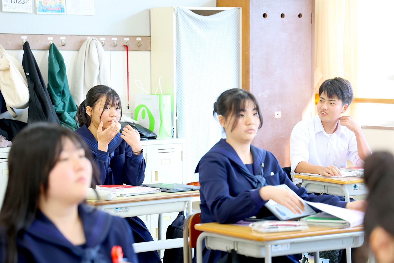 学校の自慢は？