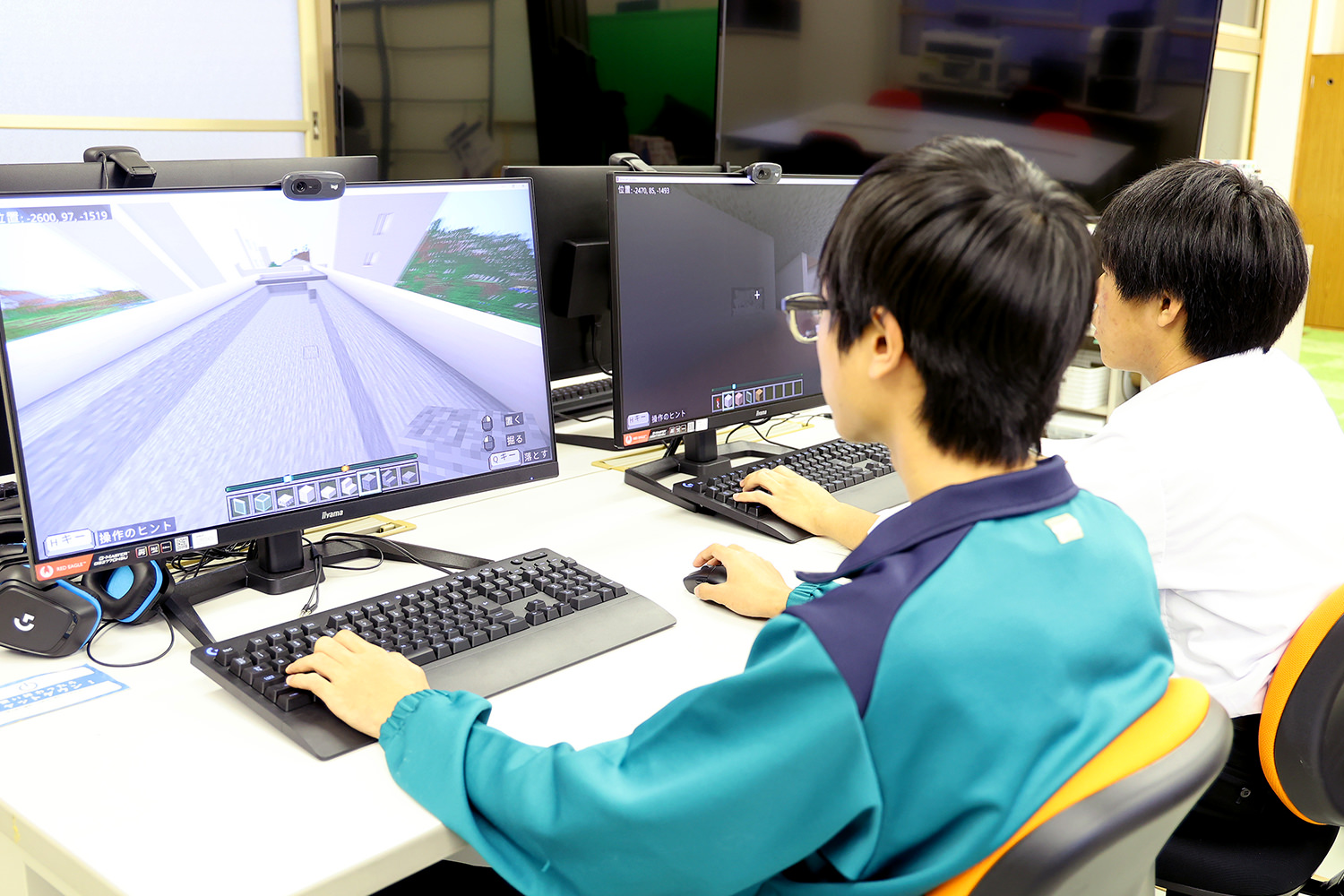 充実したICT機器　生徒主体の学校生活