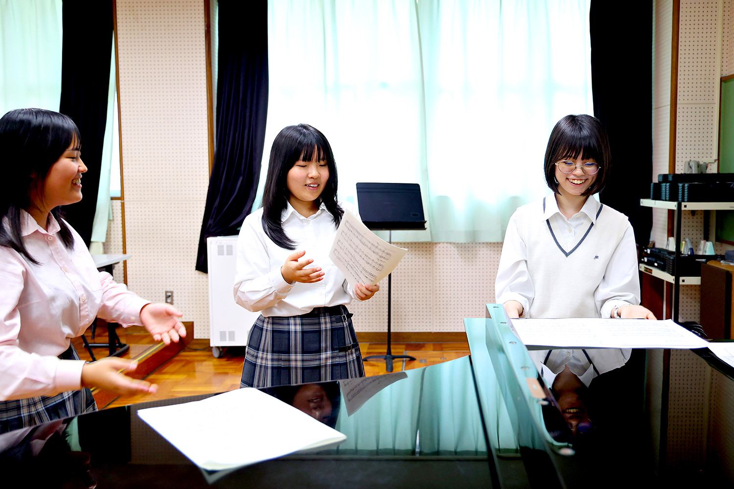 学校の自慢は？