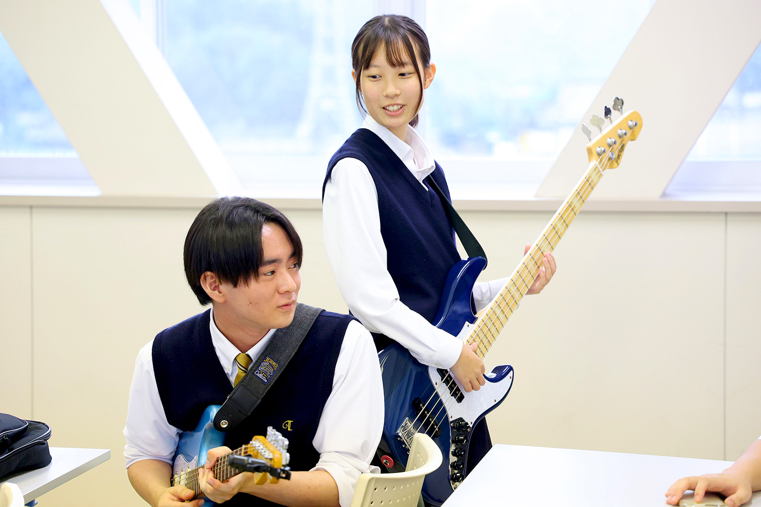 学校の自慢は？